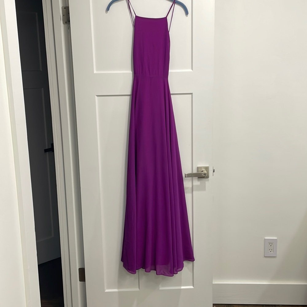 Purple LULUs Maxi Dress